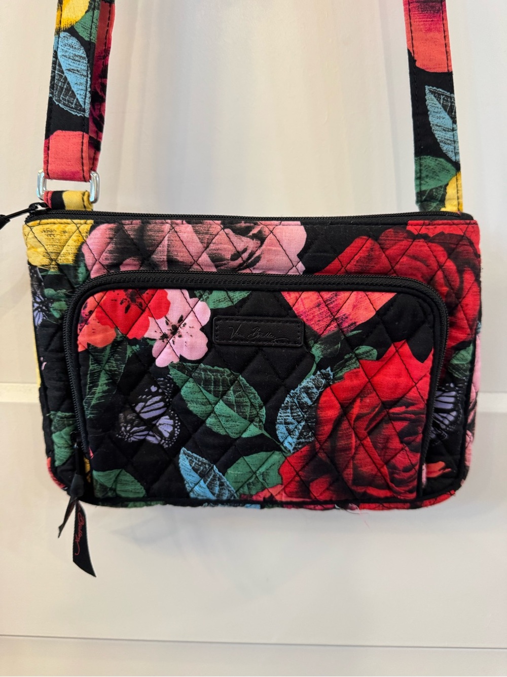 Vera Bradley Little Hipster Crossbody Bag in Havana Rose